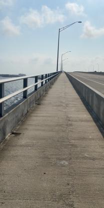 Causeway vanishing point Melbourne Florida 2020