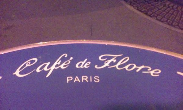 At least I get a view with my $5 coffee in Paris and outdoor seating. At Cafe de Flore. No