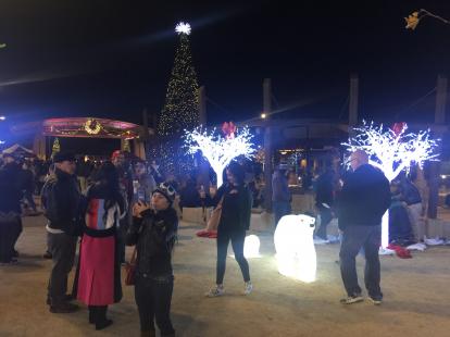New Years 2018 at the Las Cruces Plaza