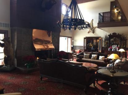 The Lodge at Cloudcroft. Ski Cloudcroft is nearby. Rebecca's at the Lodge has a great 