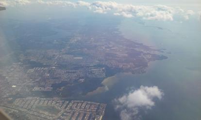 Tampa Bay from the air