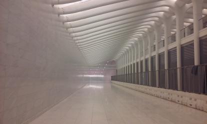 Corridor to the World Trade Center. 