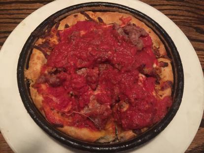 Uno Pizzeria Chicago Market Deep Dish Pizza #food