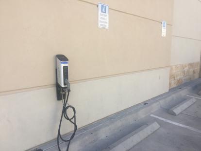Chargepro electric vehicle charging station at Fountains