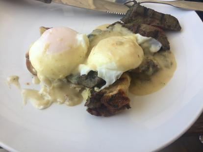 Steak and poached eggs at Ripe #food excellent