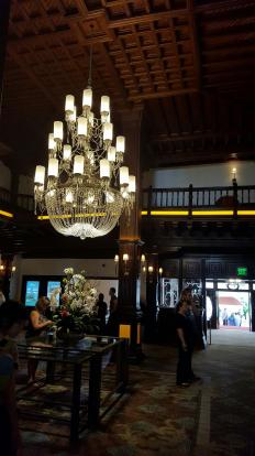Lobby at the Hotel Del Coronado. Better photos with a Samsung than the iPhone indoors. 