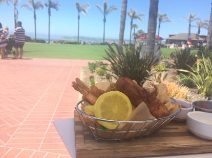 Seafood basket with calamari and one fried shrimp and fries Babcock and Story $24 #food at