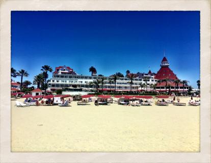 Hotel Del Coronado Del Beach Bar near the entrance to the beach