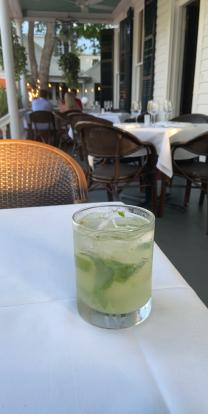 Grand Cafe Key West Mojito at the patio #food