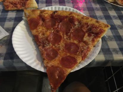 Pizza Joint Downtown El Paso Pepperoni Slice $4 #food