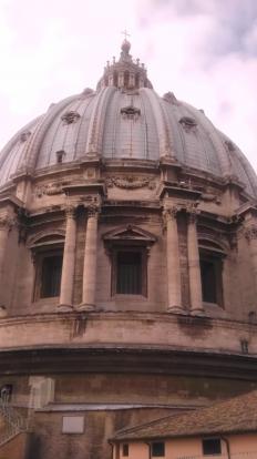 Saint Peter's dome at the Vatican