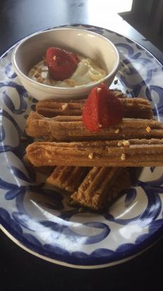 Churros at Malolam excellent #food