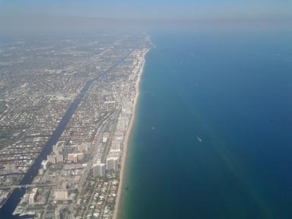 Miami Beach from the air