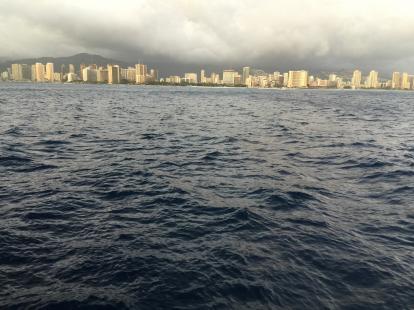 Another sunset in Honolulu from a dinner cruise