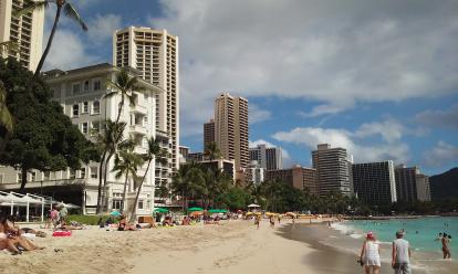 Star Beach boys surfing lessons for one hour Waikiki $75. Easier in the morning when the b