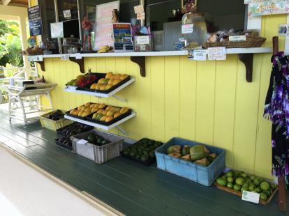 What's Shakin' Smoothie stand and fruit farm