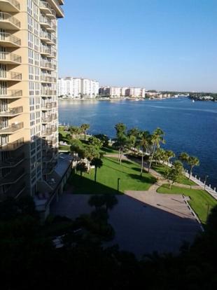 The view from the balcony of the waterstone hotel in Boca Raton