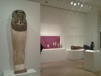 Egyptian exhibit at the Dallas Art Museum