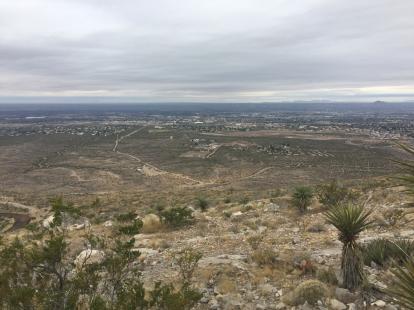 OpenNote: Top of A Mountain looking towards Las Cruces
