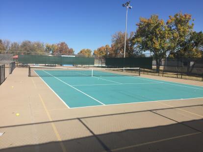 Apodaca Park Tennis Courts with lights