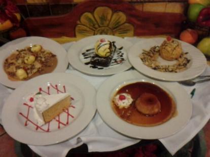  The  desserts at  Andale. #food flan