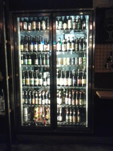   Large  craft beer selection at  Block  Table  Tap