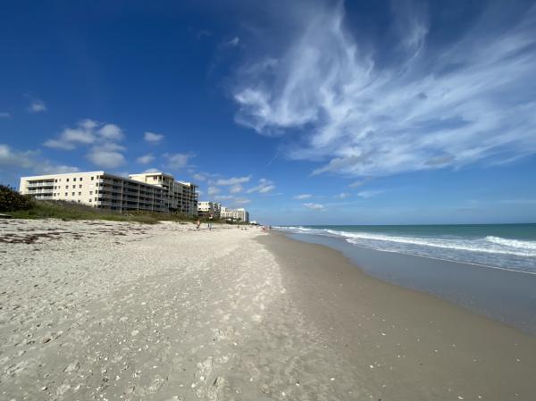 Melbourne Florida Beach January 2020 wide angle iPhone 11