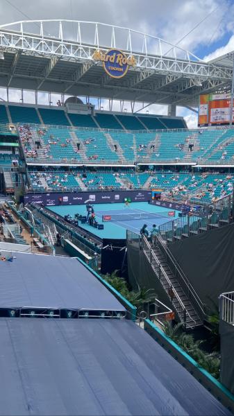 Miami Open at the Hard Rock Stadium #tennis 2023
