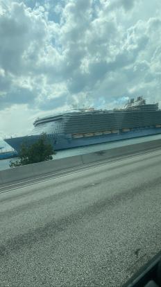 Cruise ships at the Port