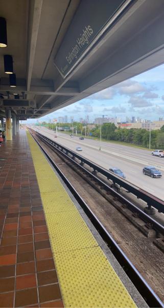 Earlington Heights Metrorail Miami Orange line to Miami Airport