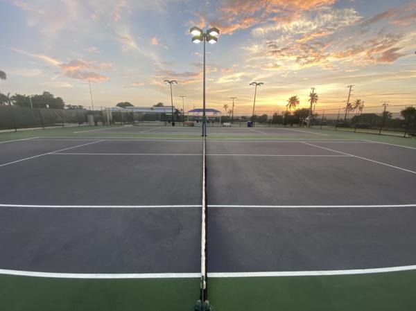 Tennis Courts at Founders Park Islamorada 