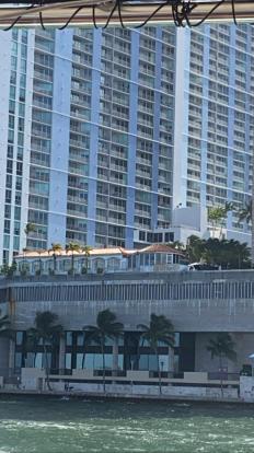 Intercontinental Hotel from the Miami Boat Tour of Celebrity Houses $30 2022