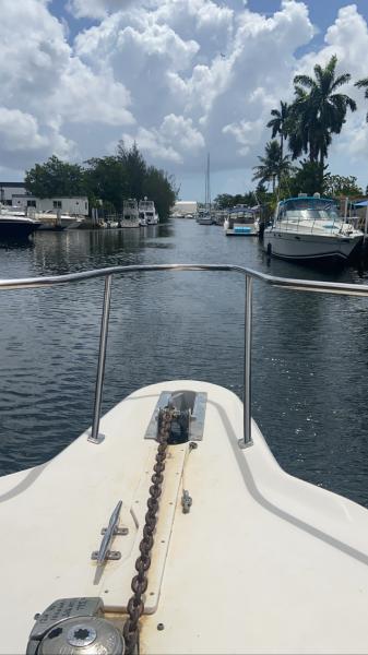 Miami Marina from the boat 2022