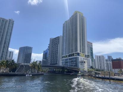 Latitude on the River from the Miami River
