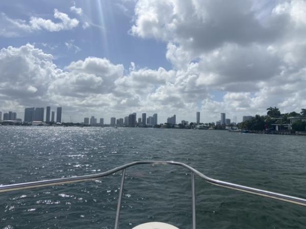 Miami Beach Star Island , Palm Island, Hibiscus Island from a boat
