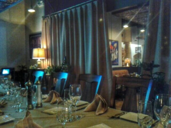 Private dining room at Mesa Street Grill
