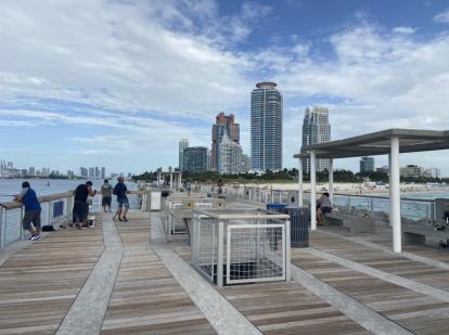 South Pointe Park Pier Fishing South Miami Beach