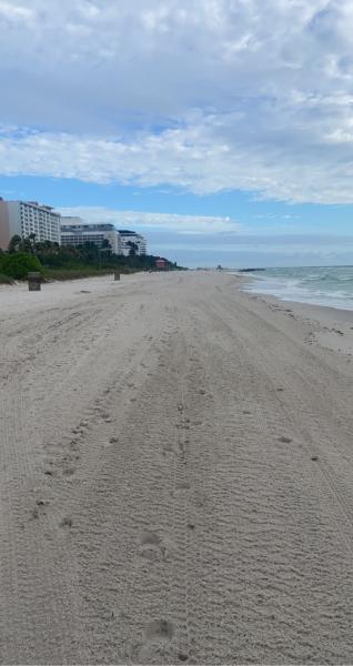 Miami Beach near 25th with less sand.