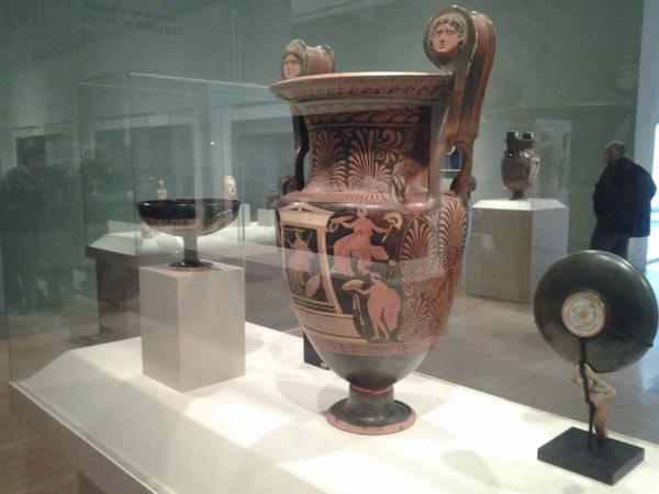 Greek ceramics at the Dallas Art Museum