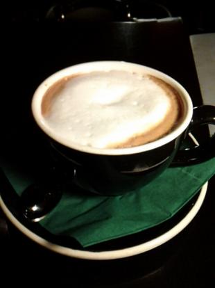  cappuccino $3  at  Eloise  in  El Paso