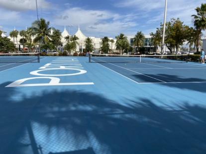Port Miami Seaman Park. Tennis Courts
