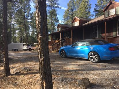 Misty Mountain Cabin 4 bedrooms available for rent in Ruidoso near Ski Apache. Mustang