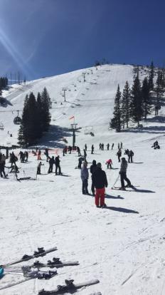 Ski Apache 2019 a look at one of the advanced slopes