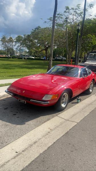 Antique Ferrari at Palm Island park 2023 #cars 