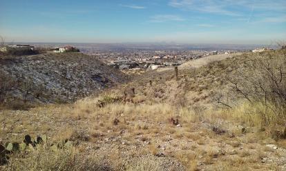 A distant view in El Paso