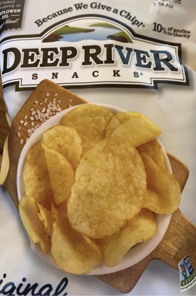 Deep River Snacks Kettle Cooked Potato Chips. $1.60 at Pasion del Cielo. 10 percent of pro