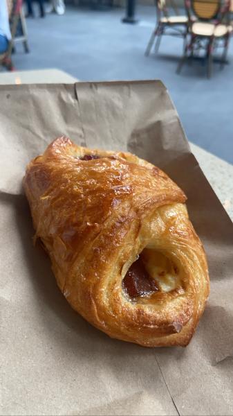 Guava and cream cheese croissant at Atelier Monnier #food around $4