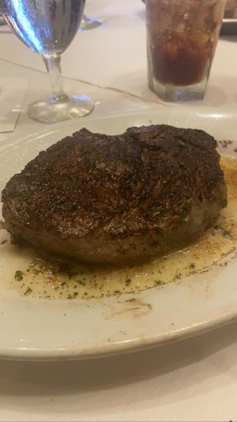 16 ounce New York Strip Steak at Ruth’s Chris Steakhouse Coral Gables #food 2022