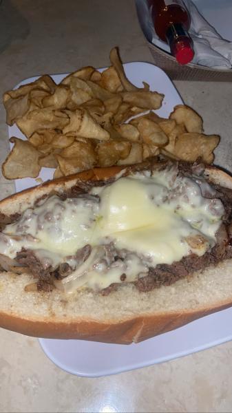 Monty’s Philly cheesesteak #food 2023