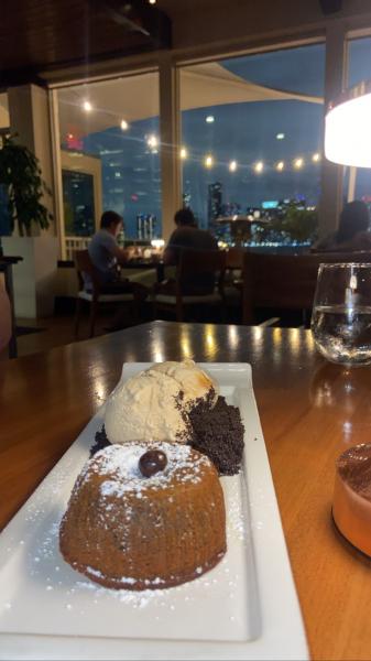 Rusty Pelican chocolate lava cake dessert #food excellent 2023